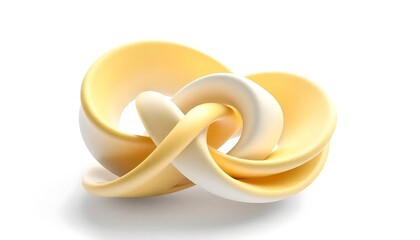 Hologaphic Shape 3D Rendering Illustration