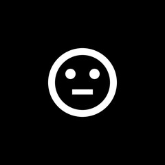 Neutral Emoji Icon

