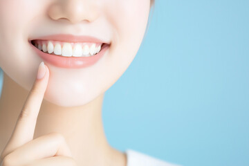 美しい歯並び Beautiful teeth