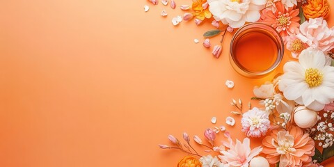 Obraz premium Tea Delight Banner