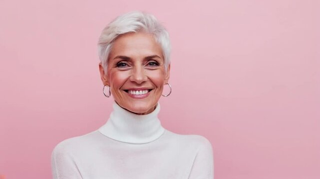 Woman with cwhite tones coloring hair. Bright color hair , professional. Hair Trend, beatuy, life style.