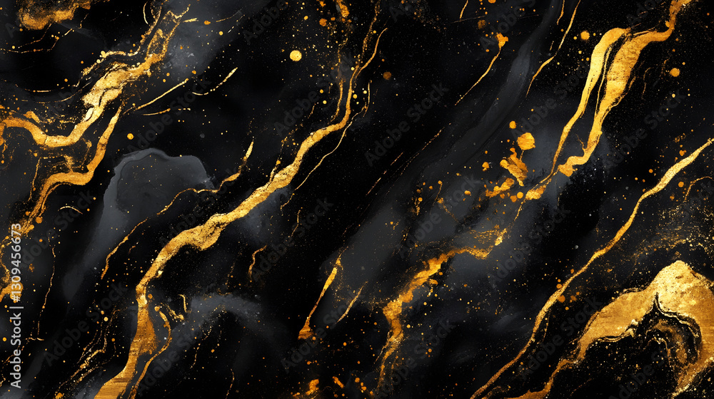 Poster Mesmerizing abstract fluid explosion in rich golden and bronze tones creating a striking dynamic and captivating visual experience with remarkable depth dimension and movement  The ethereal surreal