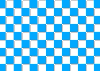 Blue pattern, fabric, blue wallpaper, geometric background, pattern, blue and white tiles, blue background, checkered, background, chessboard, wrap, decoration, card, modern background, simple