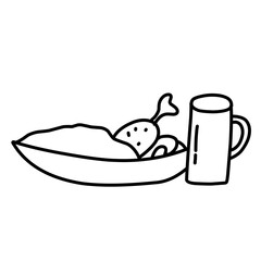 illustration of ramadan month