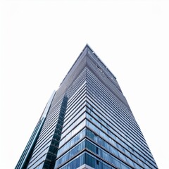 modern office building with blue sky