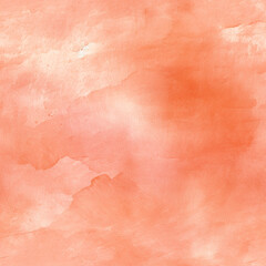 Fototapeta premium Sunset Orange Watercolor Seamless Abstract Texture