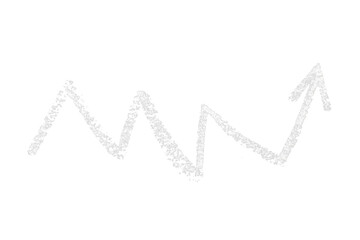 Fototapeta premium chalk arrow isolated png scribble chalkboard 