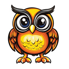Fototapeta premium owl vector illustration
