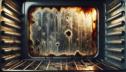 Obraz premium 油汚れ・キッチン・油