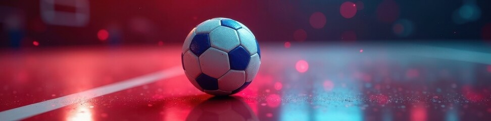 Naklejka premium Close-up, high-speed shot of ball approaching camera, black, object