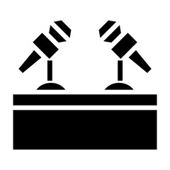Conference vector icon
