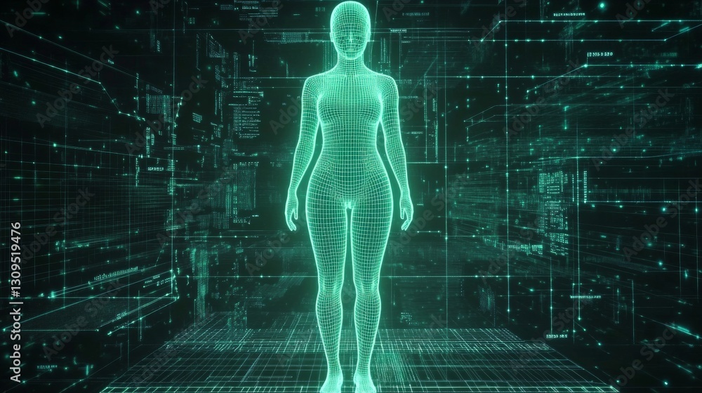 Poster technology animation human anatomy graphics graphic design science 3d modeling digital compositing