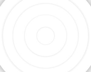 White Circular Trendy Elegant Abstract Background Vector Illustration