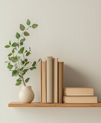 Chic Bamboo Bookshelf Elevate Your Living Room with Minimalist Aesthetic Design