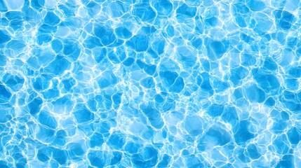 Tranquil Reflection A serene swimming pool with shimmering blue waters and mirrored surfaces creating a calming and refreshing backdrop  The clear