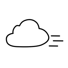 Weather line icon set