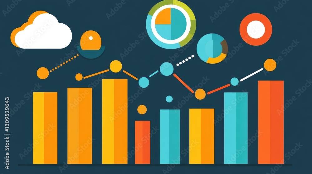 Poster data-driven decision-making in a corporate setting using digital communication tools.
