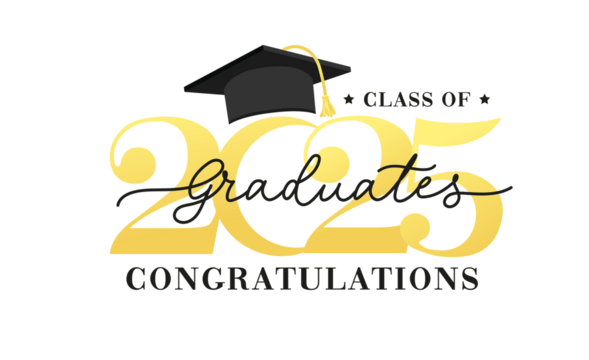 Class of 2025 vector illustration. Festive celebration design for graduation events and announcements. Congratulations graduates design template for social media posts to honor graduates.
