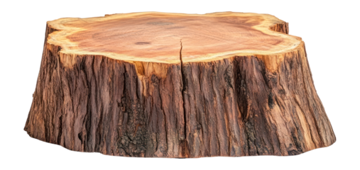 PNG Wooden tree stump podiums centerpiece blackboard natural.