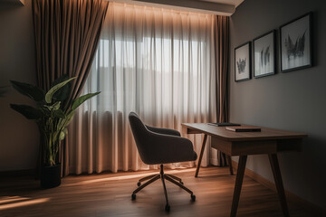 Serene Home Office Retreat