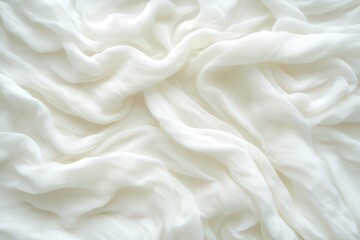 Obraz premium White Lace Fabric Texture: Elegant Draped Background