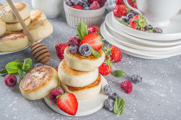 Cottage cheese pancakes