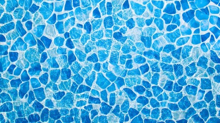 Vibrant Shimmering Watery Abstract Background with Swirling Aqua Mosaic Textures  Calming serene and refreshing aquatic pattern with a fluid dynamic energy and movement  Ideal for wellness spa