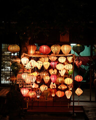 Vietnamese flashlights in the city of Hoyan traditional Chinese flashlights