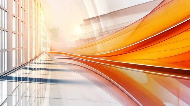professional back drop for project and business, clean minimal geometric background orange white color