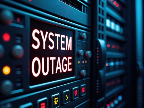 System outage on a server