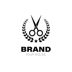 Barber Shop Logo. Barber Shop Logo Design. Barber Shop Logo Brand. Barber Shop Logo Vector Design Isolated on White Background