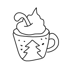 Winter and Christmas elements