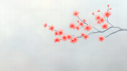 Cherry Blossoms in Full Bloom