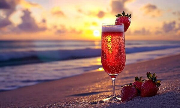 rossini cocktail sunset delight obit left video
