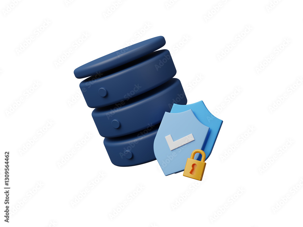 Aufkleber cyber security icon isolated on transparent background, internet security and data protection concep