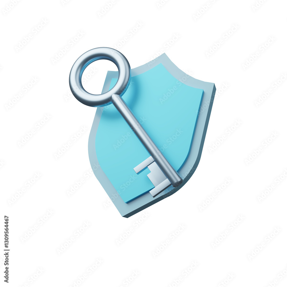 Aufkleber cyber security icon isolated on transparent background, internet security and data protection concep