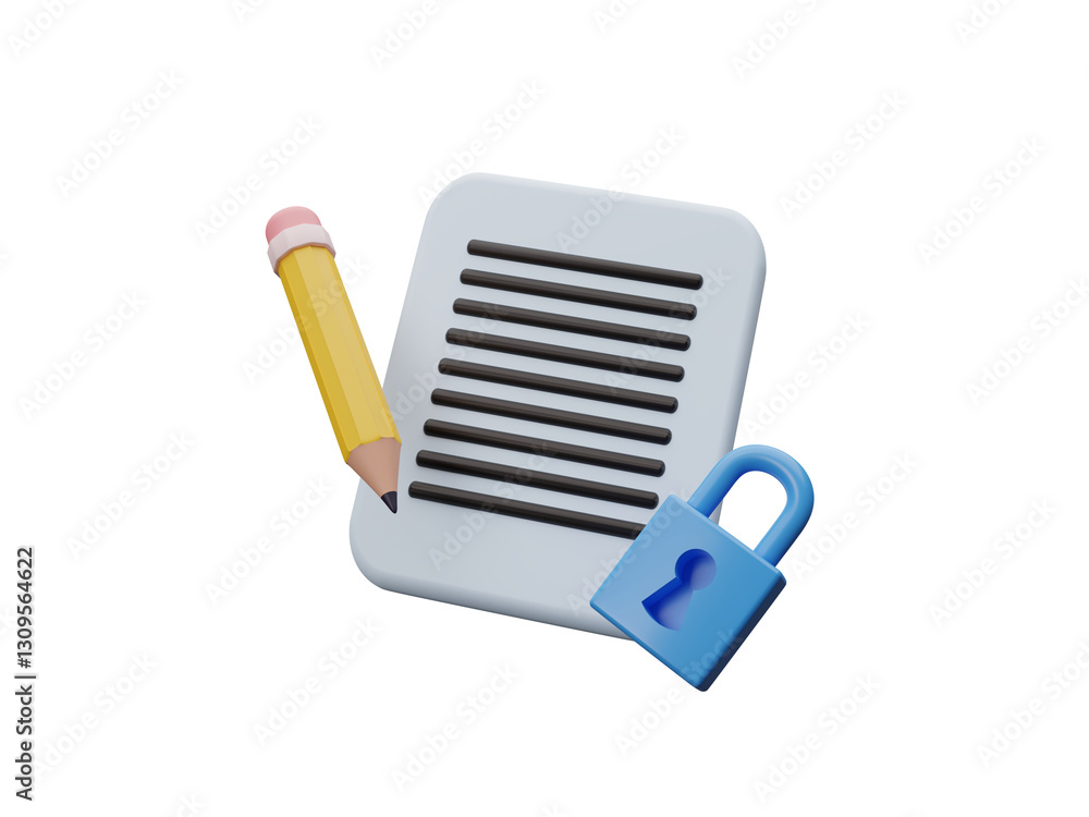 Aufkleber cyber security icon isolated on transparent background, internet security and data protection concep