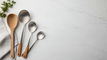 Precision Stainless Steel Measuring Spoons for Accurate Cooking in Your Kitchen Environment