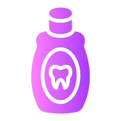 mouthwash gradient icon
