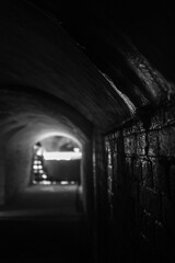 レンガ造りのトンネル