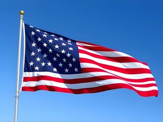 Obraz premium flag of usa