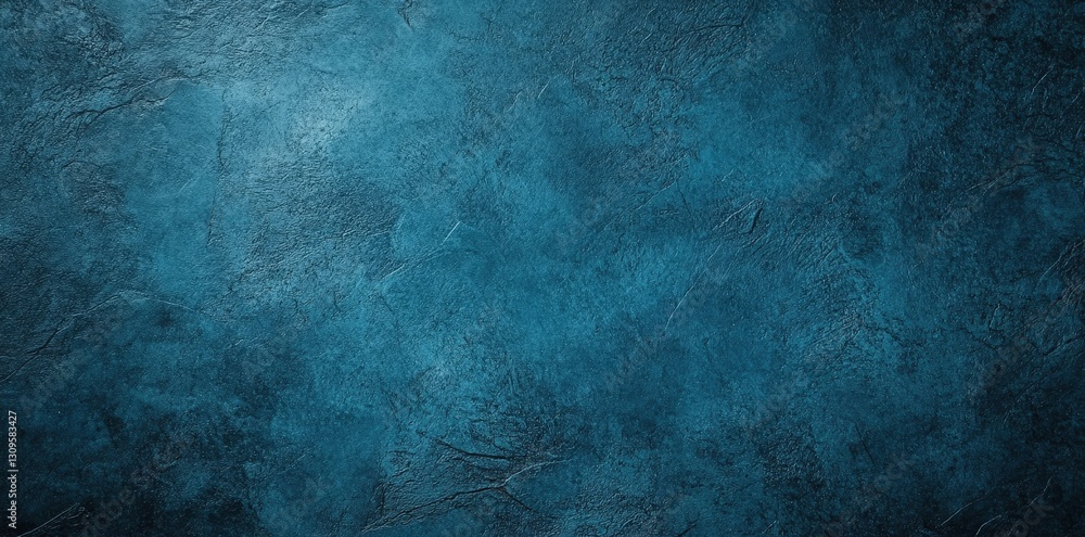 Poster a textured blue background with a blend of dark and light shades, creating a serene and atmospheric 