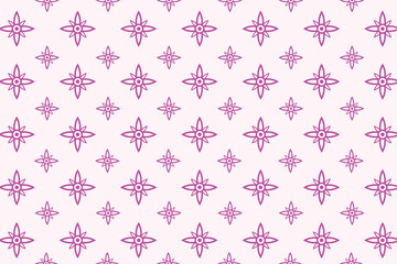 seamless pattern with purple symbols