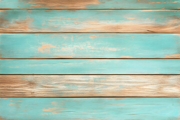Rustic Teal Wood Background Texture