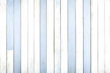 White and Light Blue Wooden Planks Background Illustration