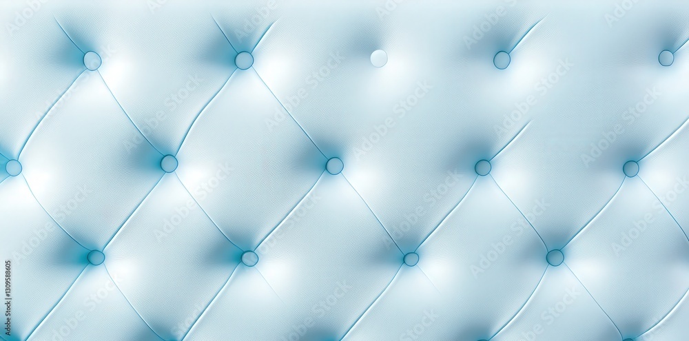 Poster a soft, textured surface featuring a light blue hue and a diamond pattern with raised buttons, creat