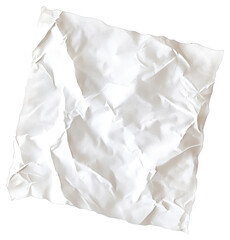 Obraz premium PNG White paper illustration background crumpled.