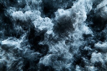 Abstract ethereal wisps and delicate tendrils of swirling smoke effect