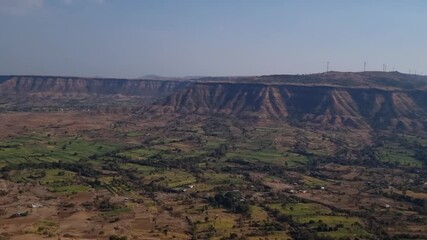 Sajjangad Fort, near Satara, Maharashtra, India. Historical, spiritual site in Western Ghats, associated with 17th-century saint Samarth Ramdas, spiritual guide to Chhatrapati Shivaji Maharaj.