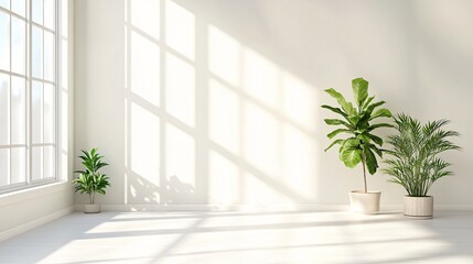 Minimalist Room with Large Window